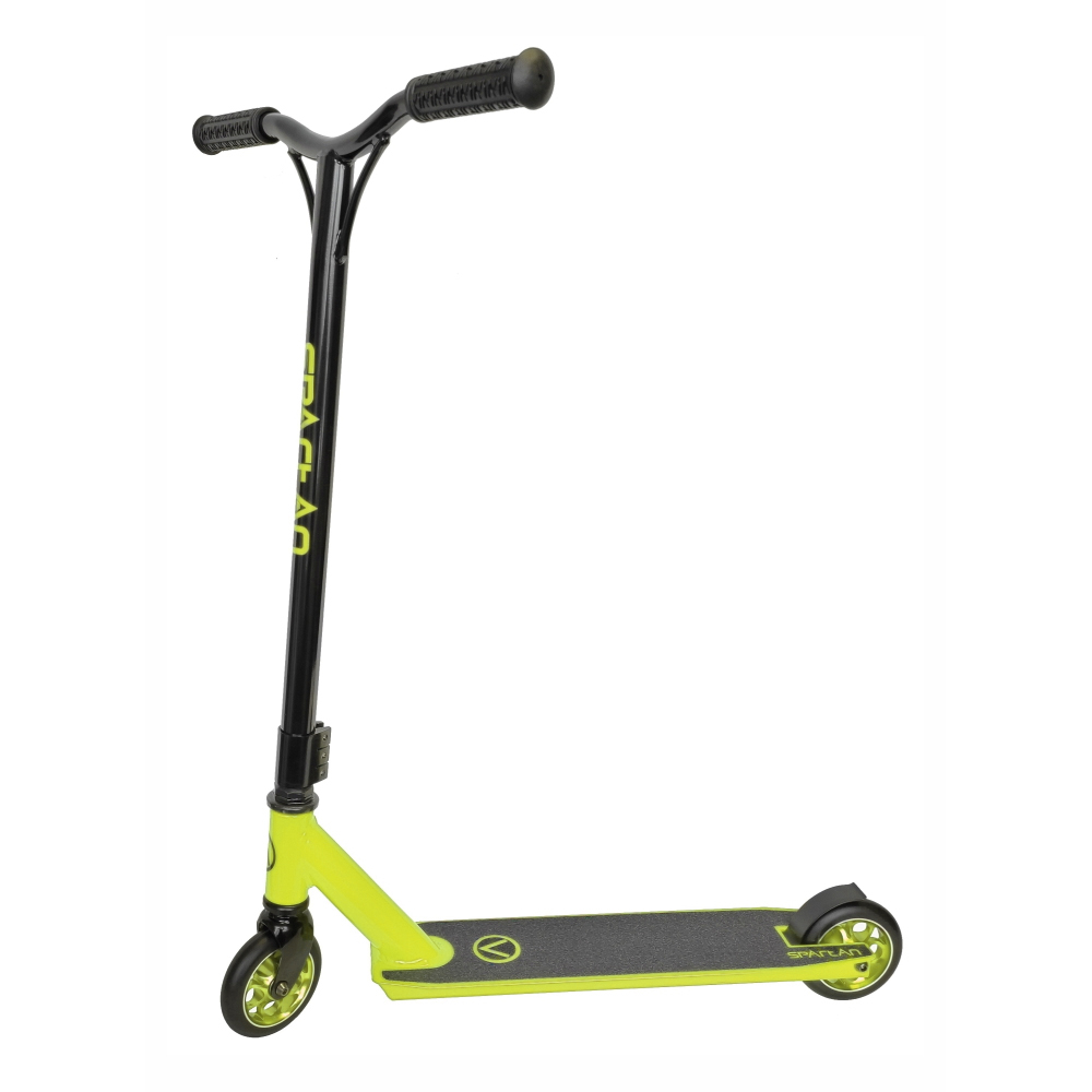Koloběžka Spartan Stunt Neon Green