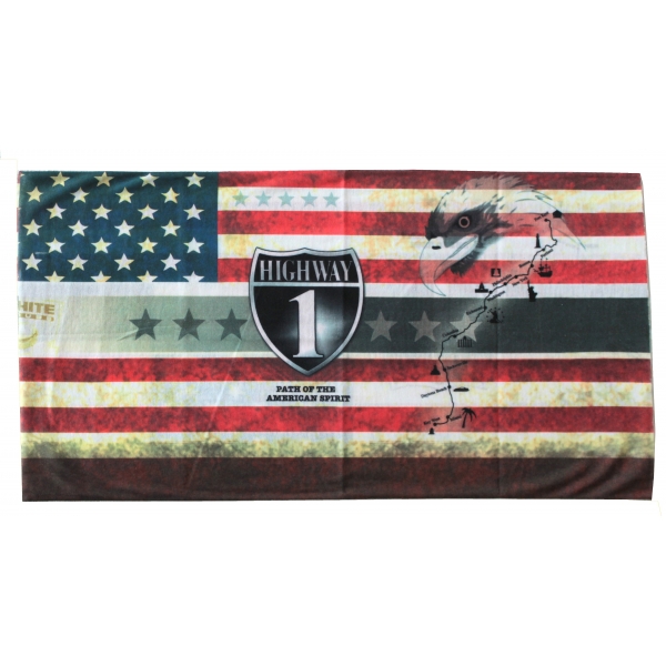 Nákrčník MTHDR Scarf USA Highway (obrázek 3)