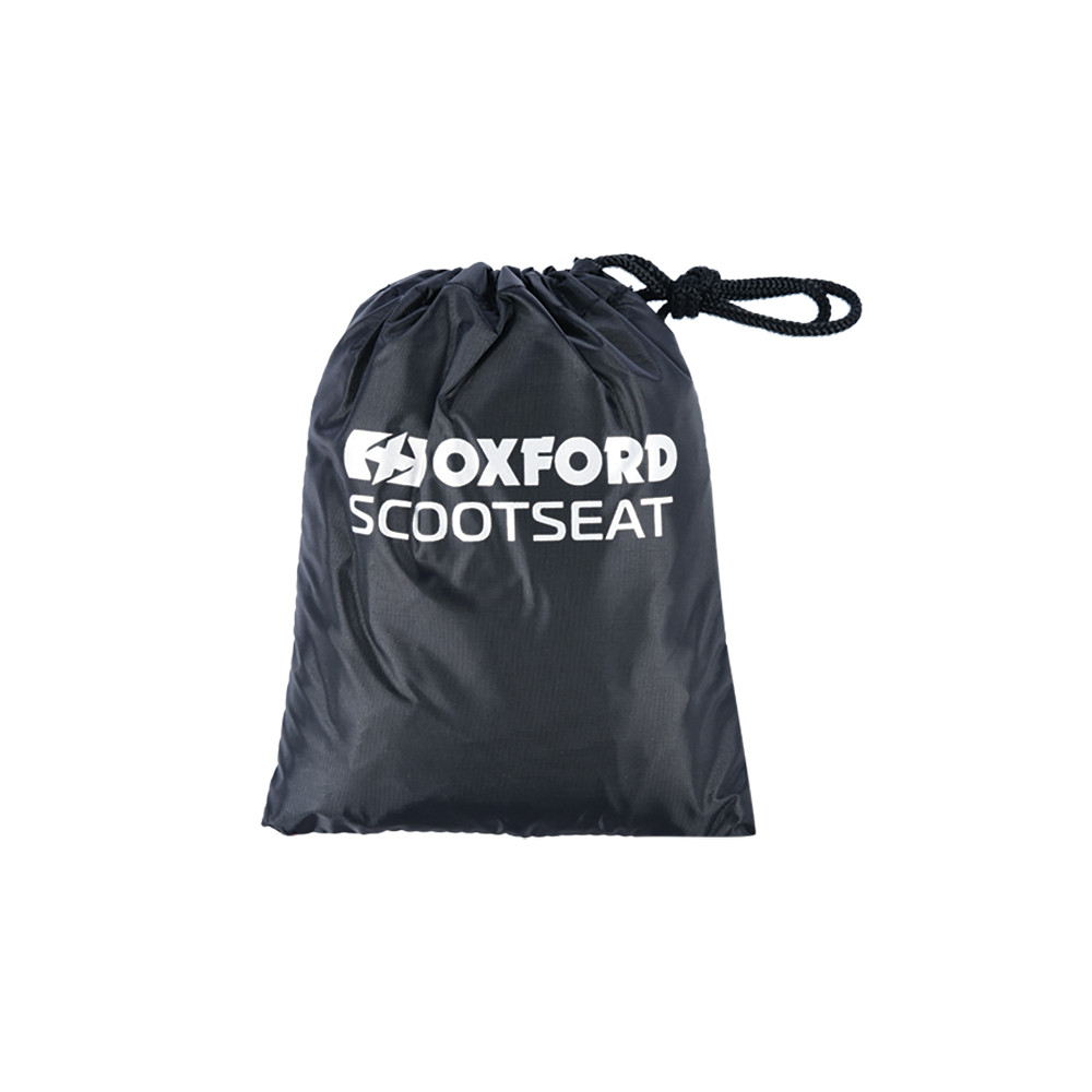 Plachta na sedla skútrů Oxford Scooter Seat Cover S černá - Obrázek 3