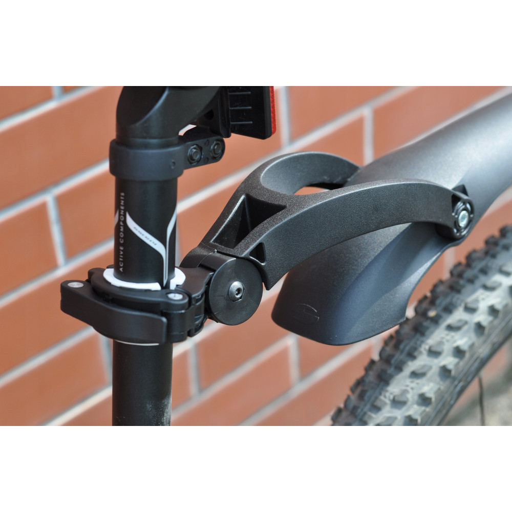 Zadní blatník Simpla Hammer Pro 24-29" na sedlovku, černý (obrázek 3)