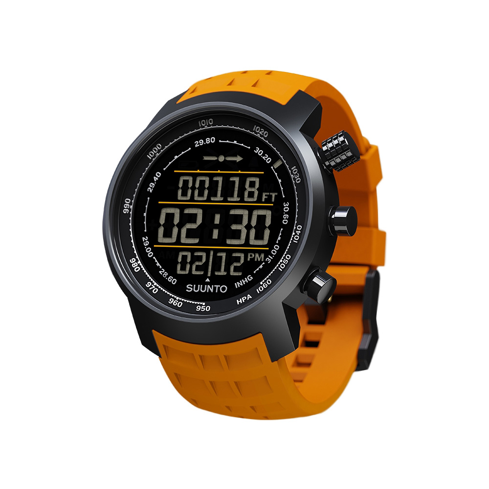 Levně Outdoorový computer Suunto Elementum Terra N/ Amber rubber