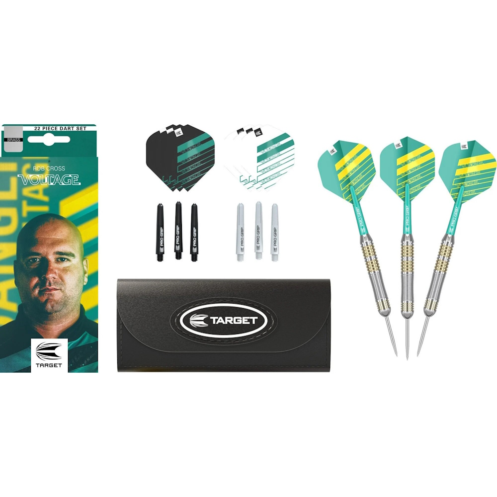 Šipky Target Rob Cross Brass Steel 3ks 22 g - Obrázek 3