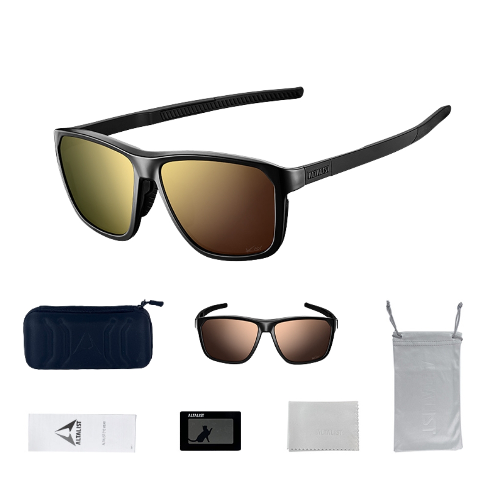 Polarizační sluneční brýle Altalist Kay L1 bílá se stříbrnými skly - Obrázek 4