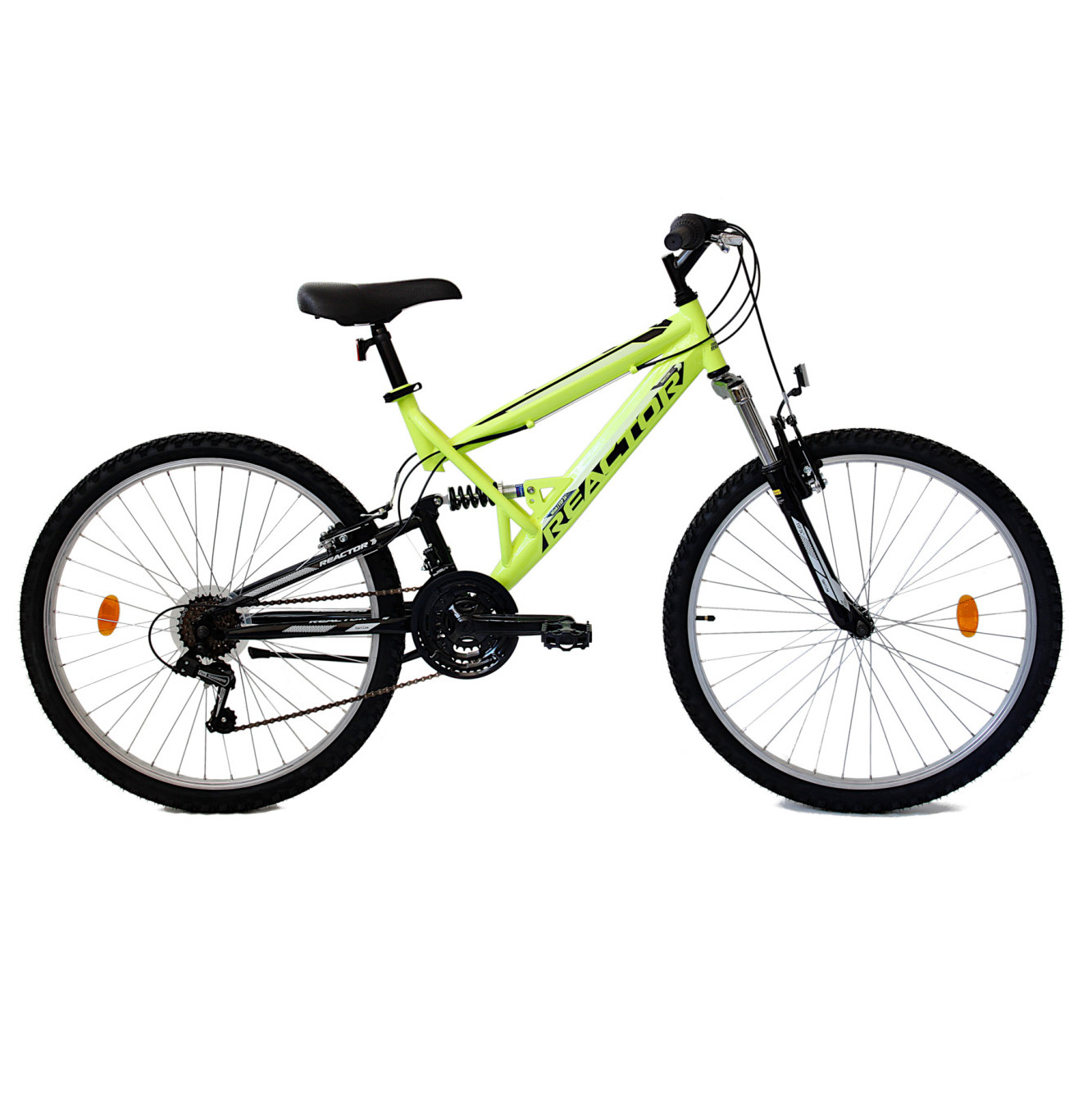 Juniorské kolo Reactor Wind 26" - model 2025  S (16", 155-165 cm)  fluo zelená