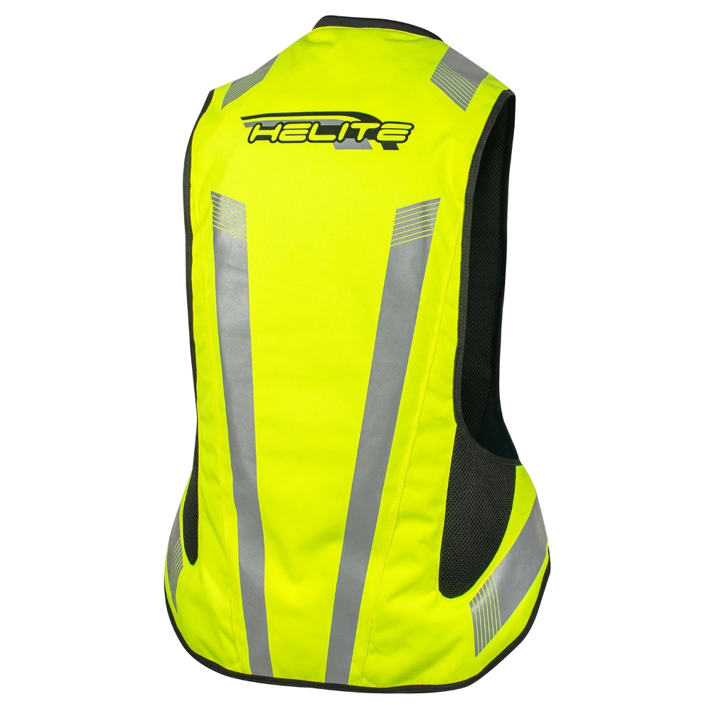 Airbagová vesta Helite Turtle 2 HiVis, mechanická s trhačkou žlutá S - Obrázek 4