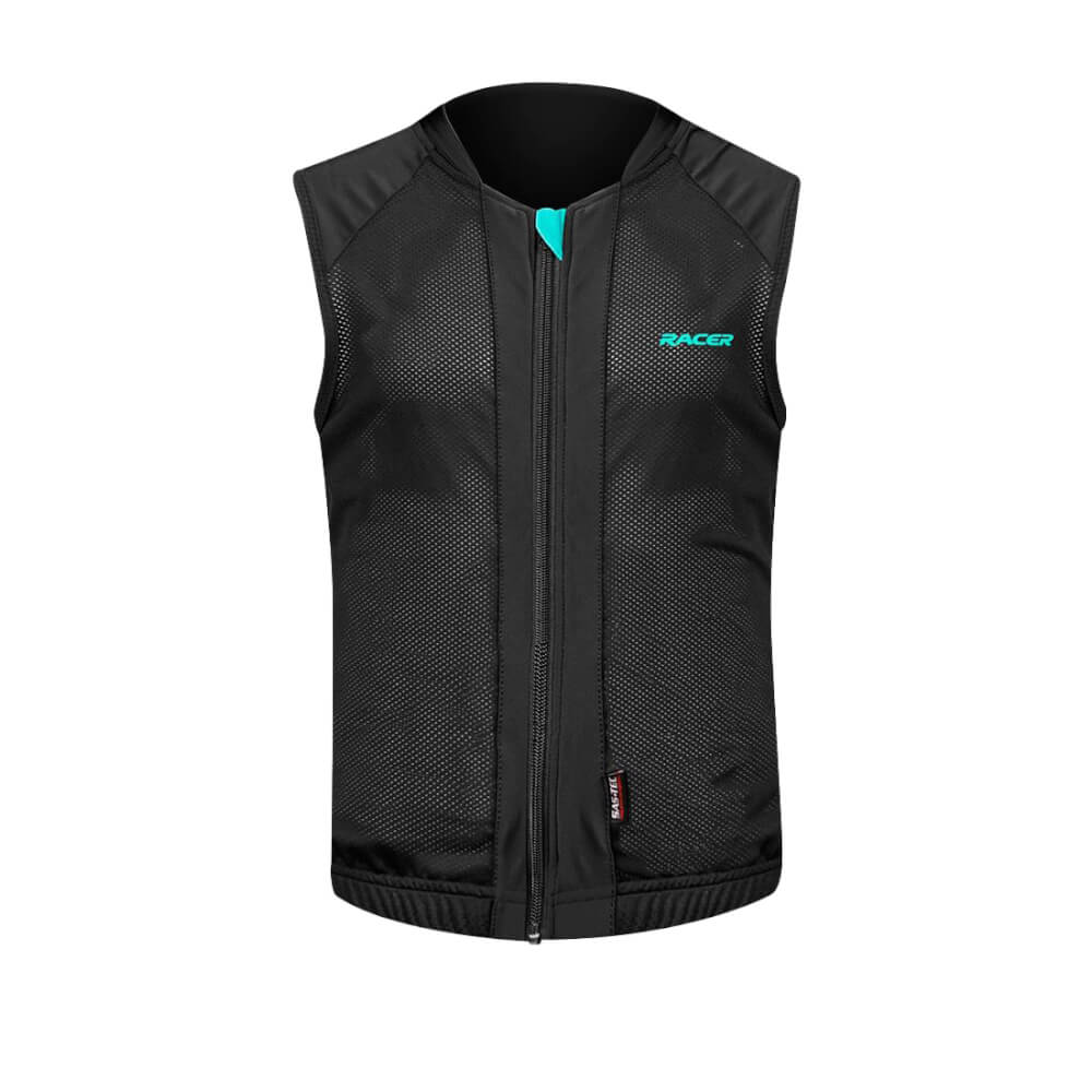 Dětská ochranná vesta Racer Turtle Vest 2 černá-tyrkysová  S