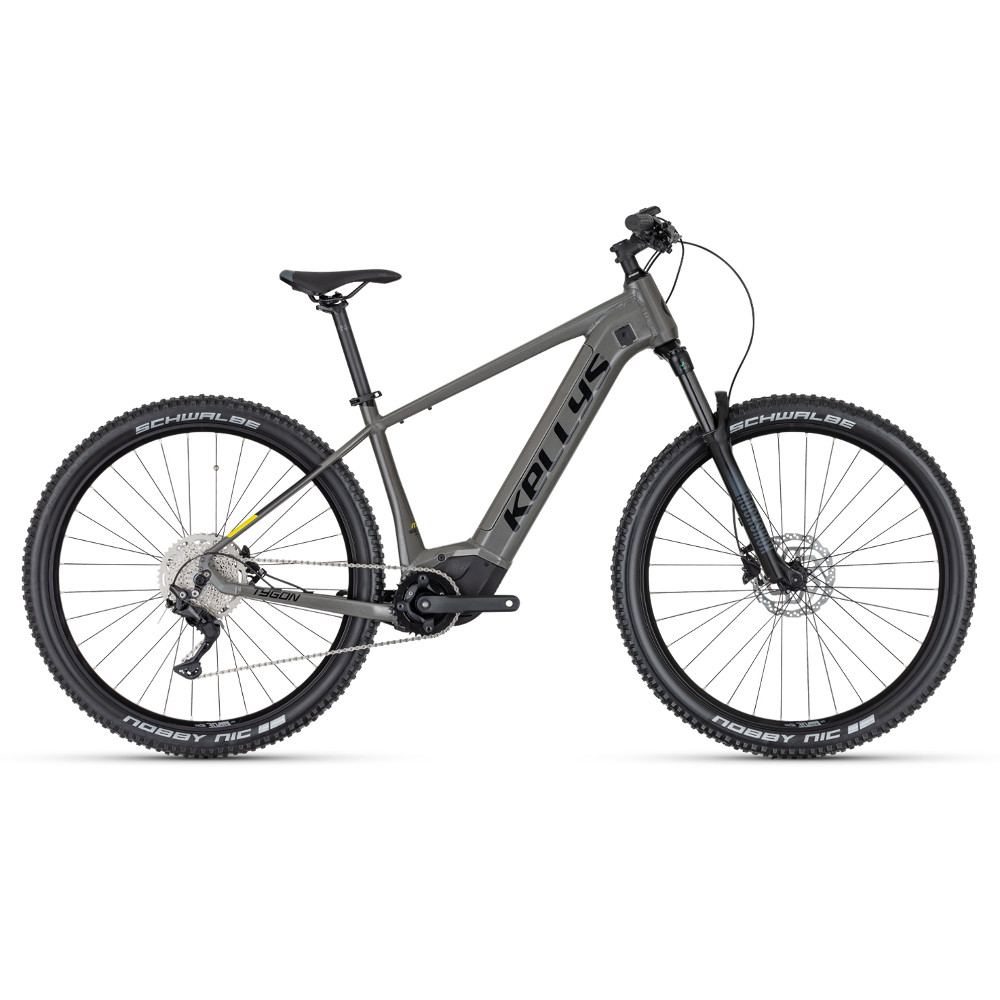 Horské elektrokolo KELLYS TYGON R50 29" 7.0 Grey - M (18", 169-180 cm)