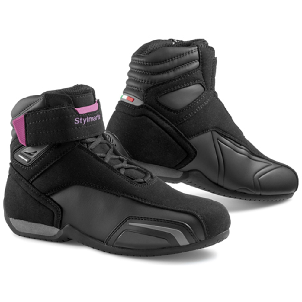 Moto boty Stylmartin Vector Lady  černo-růžová  38 - černo, růžová