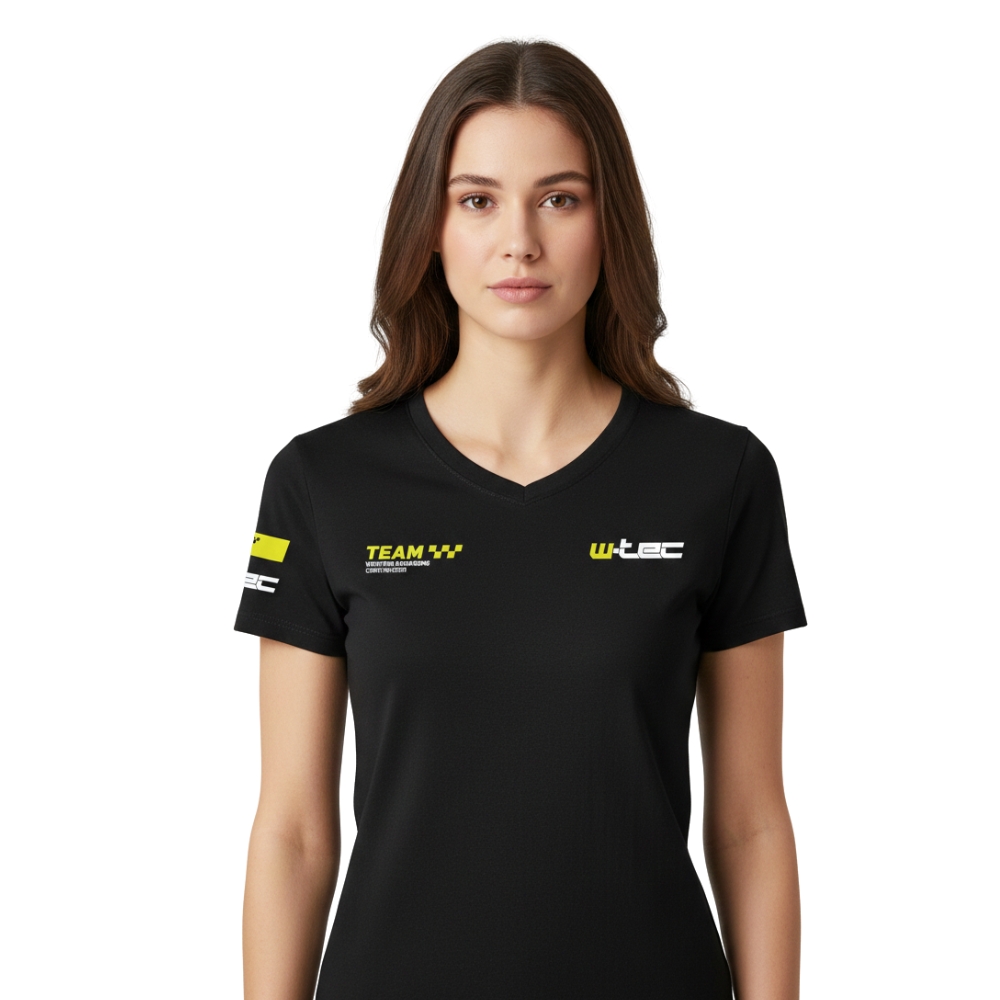 Dámské tričko W-TEC Signature černá M (obrázek 3)
