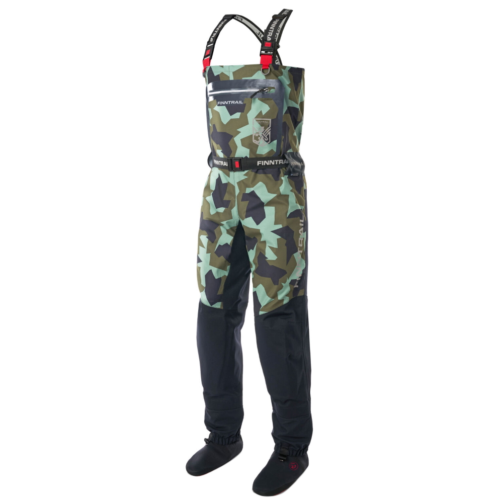 Brodící moto kalhoty Finntrail Speedmaster CamoArmy camo - XXL