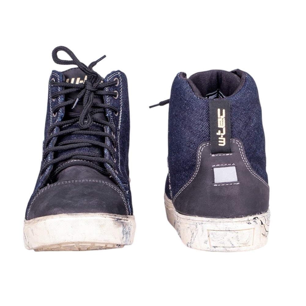 Moto boty W-TEC Denimo modrá 39 - Obrázek 5