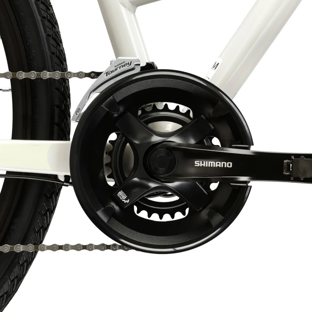Dámské crossové kolo Kross Evado 4.0 28" Gen 007 M (17", 158-170 cm) šedá/námořnická modrá/lesk (obrázek 7)