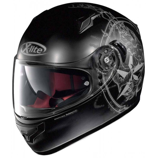 Levně Moto helma X-lite X-661 Sirene N-Com Flat Black XL (61-62)
