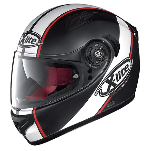 Moto helma X-lite X-661 Vinty N-Com Flat Black - XXL (63-64)