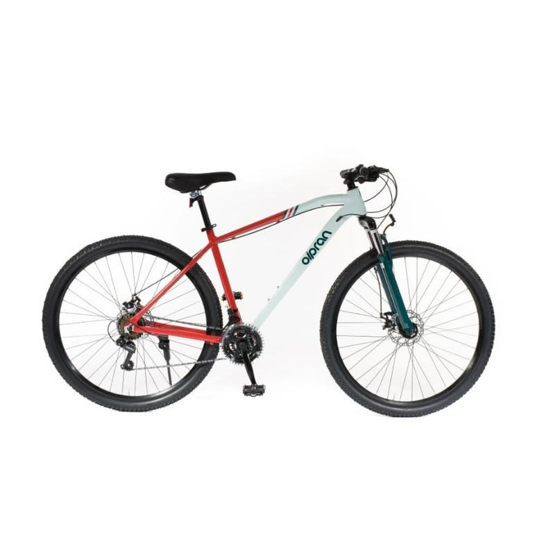 Pánské horské kolo Olpran ASTACUS Man 29" 19" (170-180 cm) šedá/tmavě červená