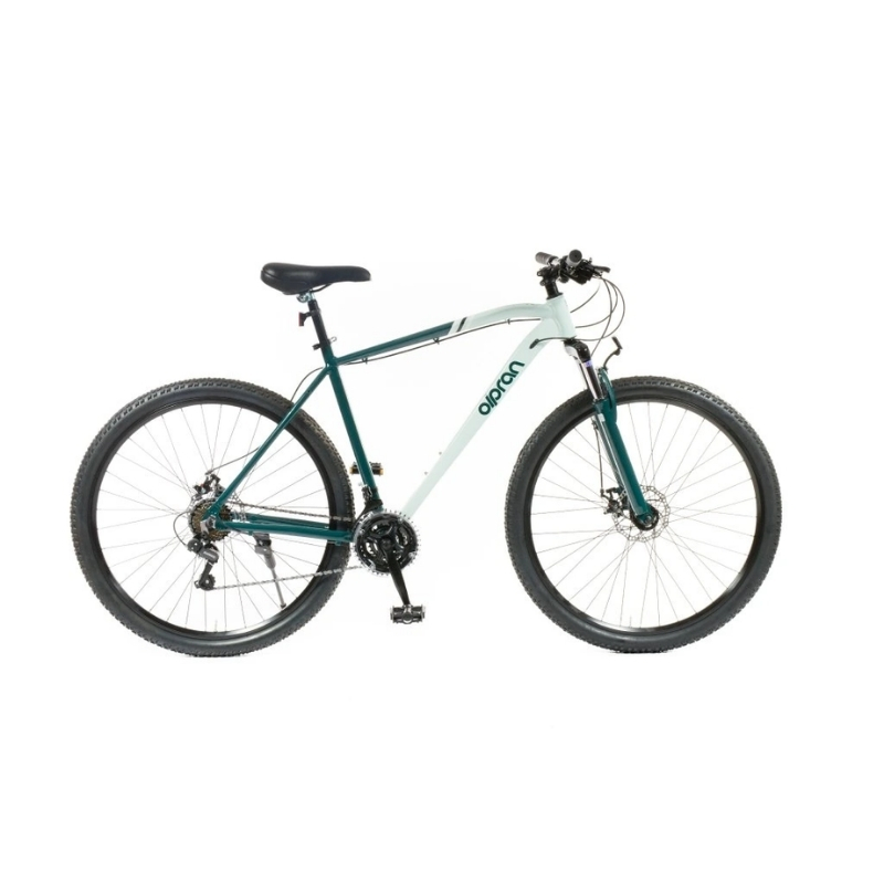 Pánské horské kolo Olpran ASTACUS Man 29" 21" (180-190 cm) šedá/petrolejová