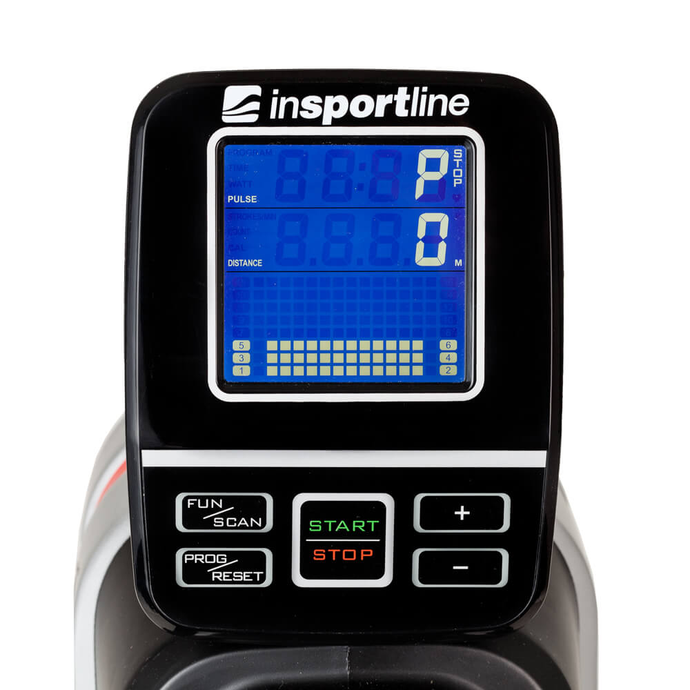 Veslovací trenažer inSPORTline Yukona Lite stříbrná - Obrázek 7