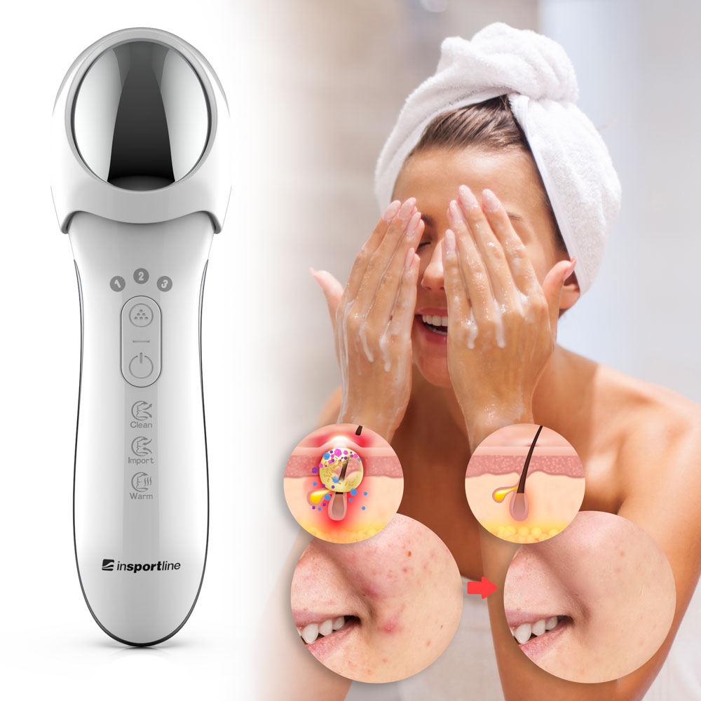 Galvanická žehlička na obličej inSPORTline Giva - Obrázek 5