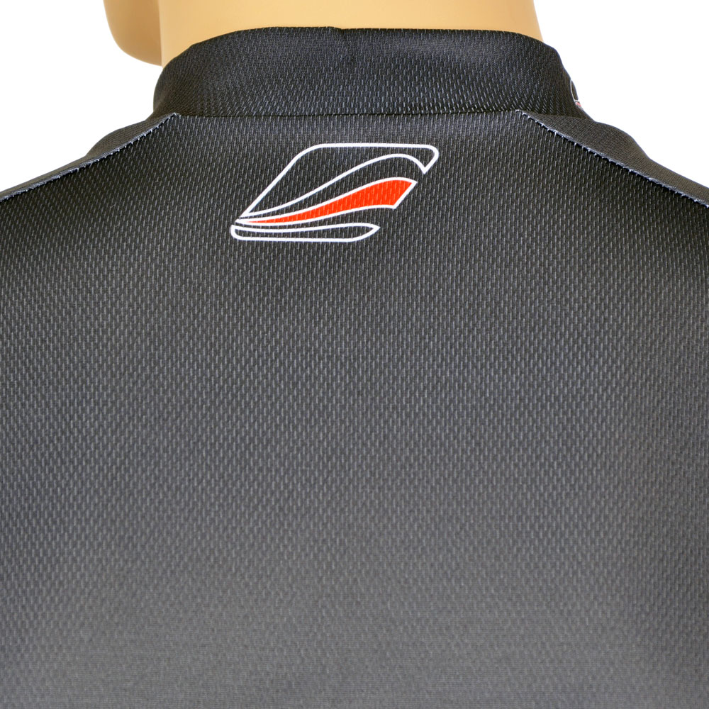 Cyklistický dres inSPORTline Pro Team černo-červeno-bílá M (obrázek 4)