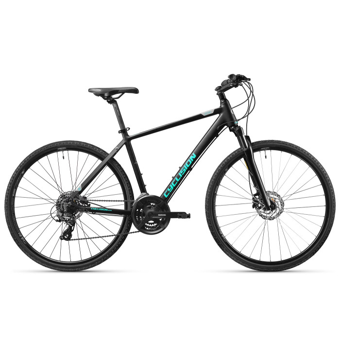 Pánské crossové kolo Cyclision Zodin 4 MK-II 28" M/S (17", 150-170 cm) Midnight Lime (obrázek 3)