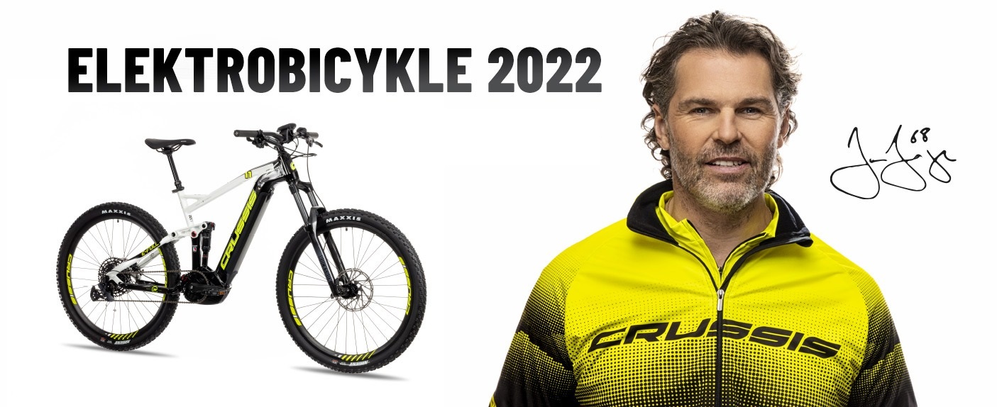 Nové modely elektrobicyklov CRUSSIS 2022