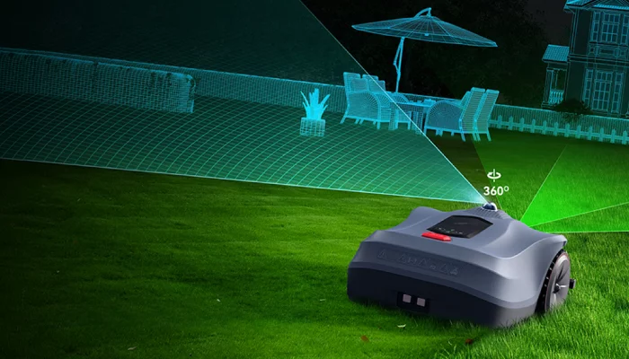 Lawn mowers with LiDar technology