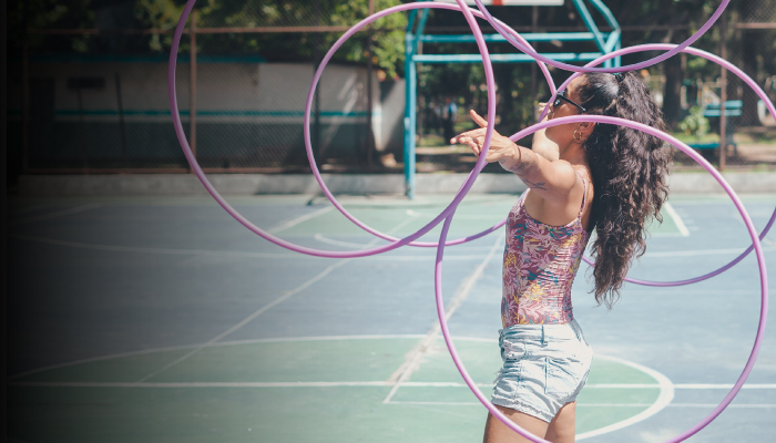 Gymnastické - hula hoop obruče
