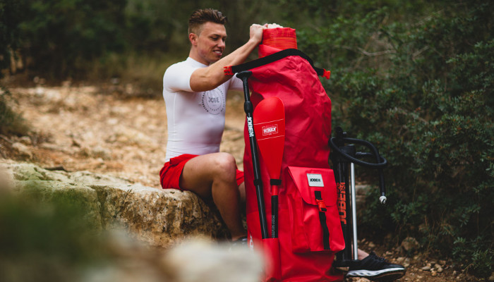 Hátizsákok és táskák a paddleboard összecsomagolásához