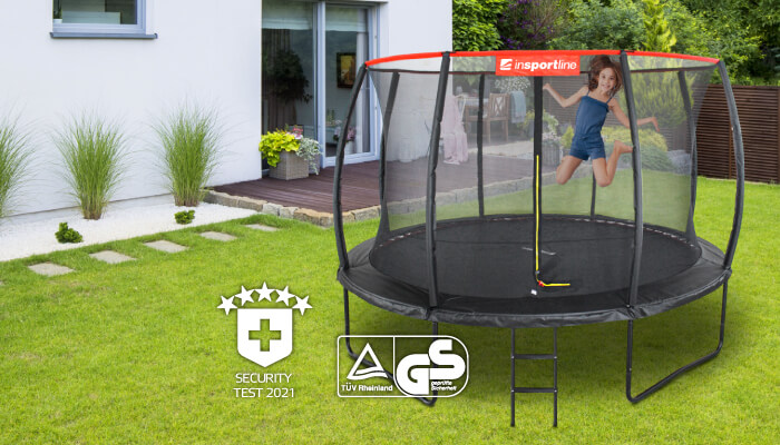 Trampoliny z siatką - Średnica trampoliny min. 305 max. 305