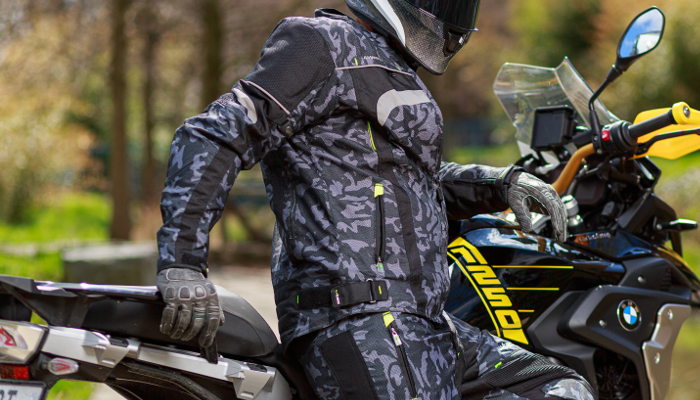 Męskie kurtki motocyklowe tekstylne