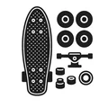 Sestav si svůj penny board - Akce