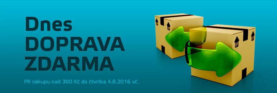 Doprava zdarma nad 300 Kč