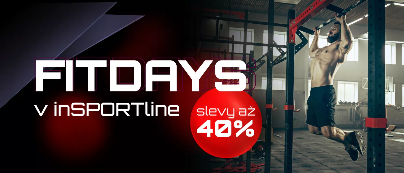 FITDAYS v inSPORTline: Aktivujte si slevu až 40%
