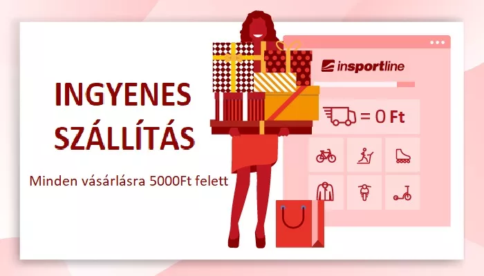 Ingyenes kiszállítás 5.000 Ft felett