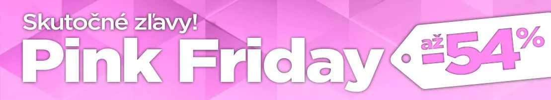 Pink Friday - tie najlepšie darčeky pre ňu so skutočnými zľavami až -54 %!