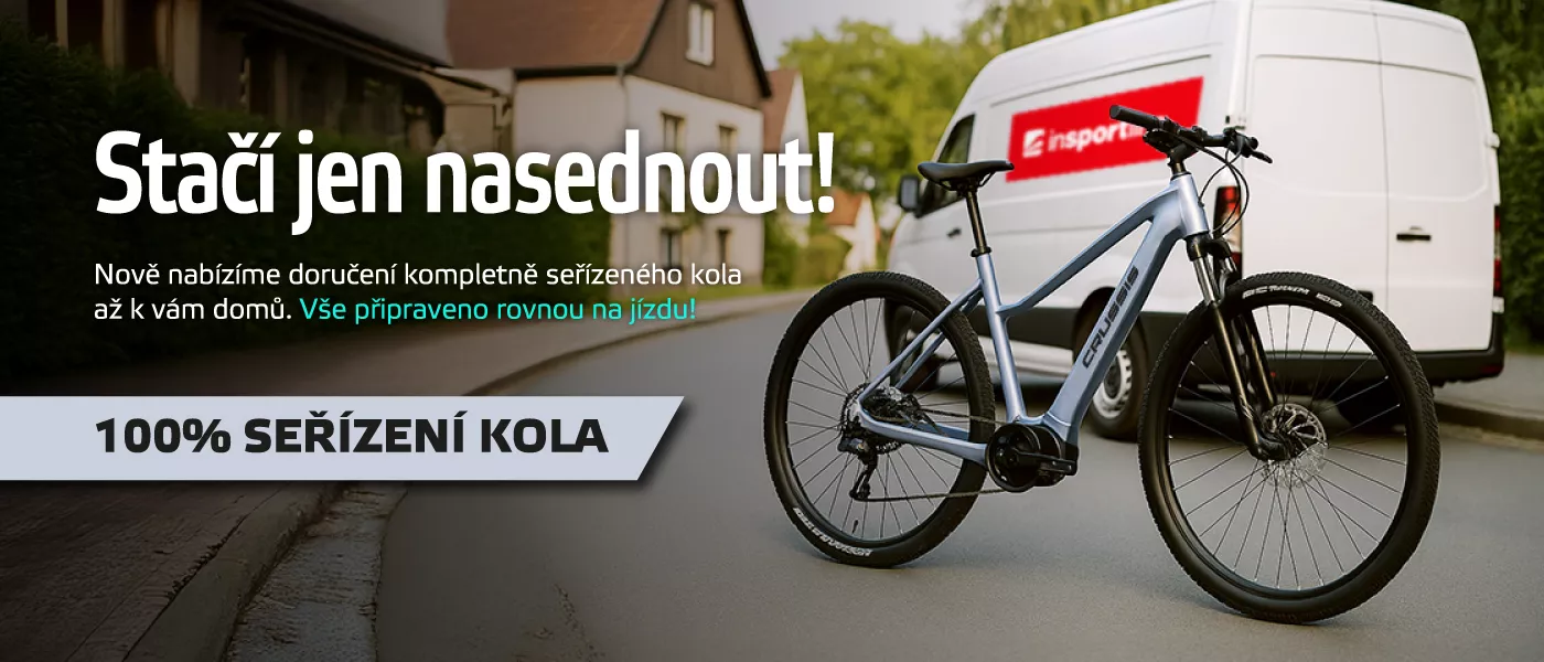 Doprava 100% seřízených elektrokol - stačí jen nasednout!