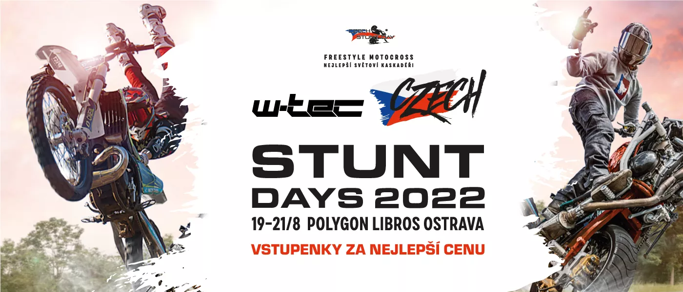 Vstupenka na W-TEC Czech Stunt Day 2022 jako dárek!