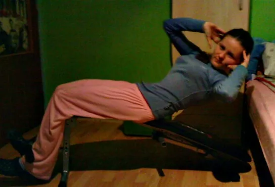 Fitness sa stal mojím hobby a teší ma to keď môžem cvičiť, behať či dvíhať činky.