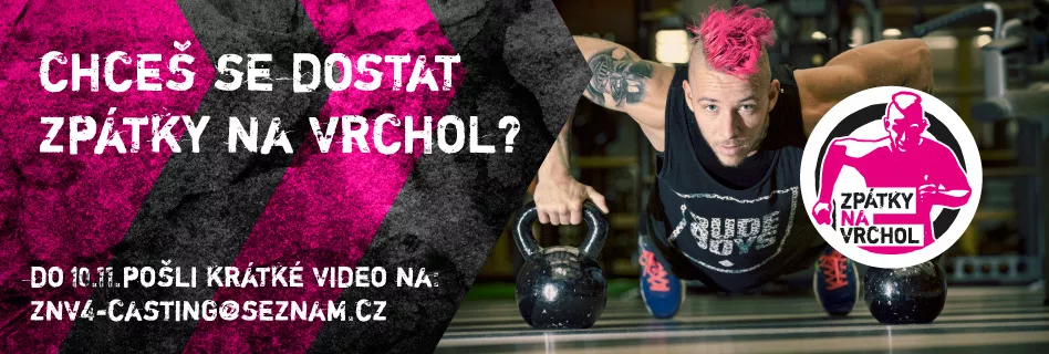 Zpátky na vrchol - 4. ročník - Prodloužení registrace!