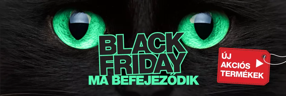 Black Friday fekete péntek akció őrületes árakkal csak ezen a napon