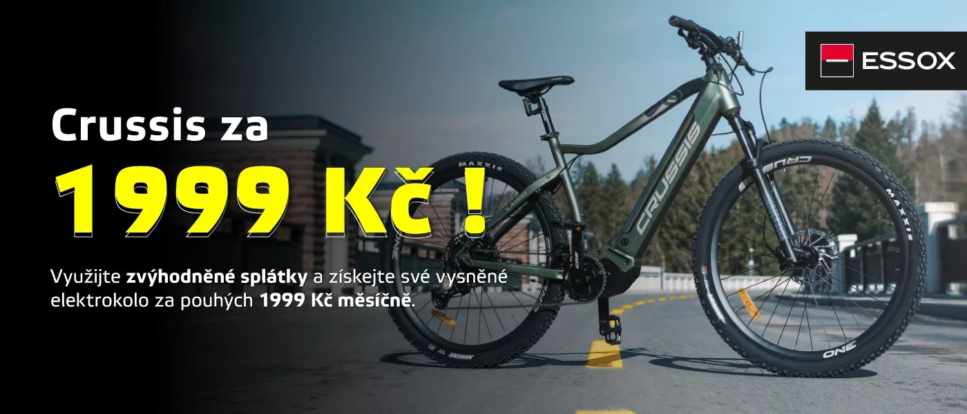 Elektrokolo Crussis již za 1999 Kč!