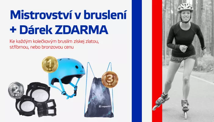 Mistrovství v bruslení - dárek ke každým inline bruslím