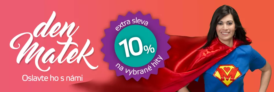 Den matek s 10% slevou na vybrané produkty!