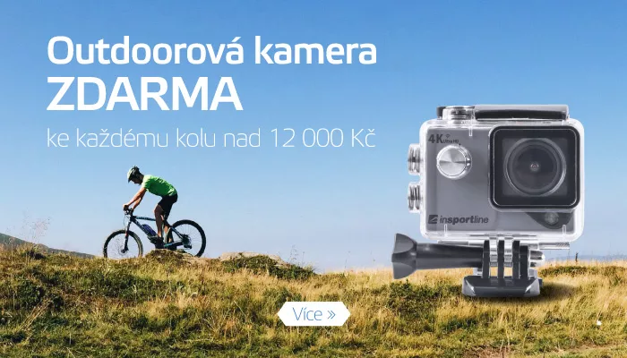Outdoorová kamera v hodnotě 3 190 Kč ZDARMA!