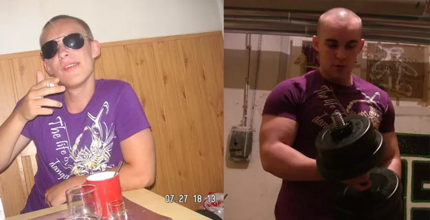 Pred tým ako som začal cvičiť,  mal som zlý zdravotný štýl.
