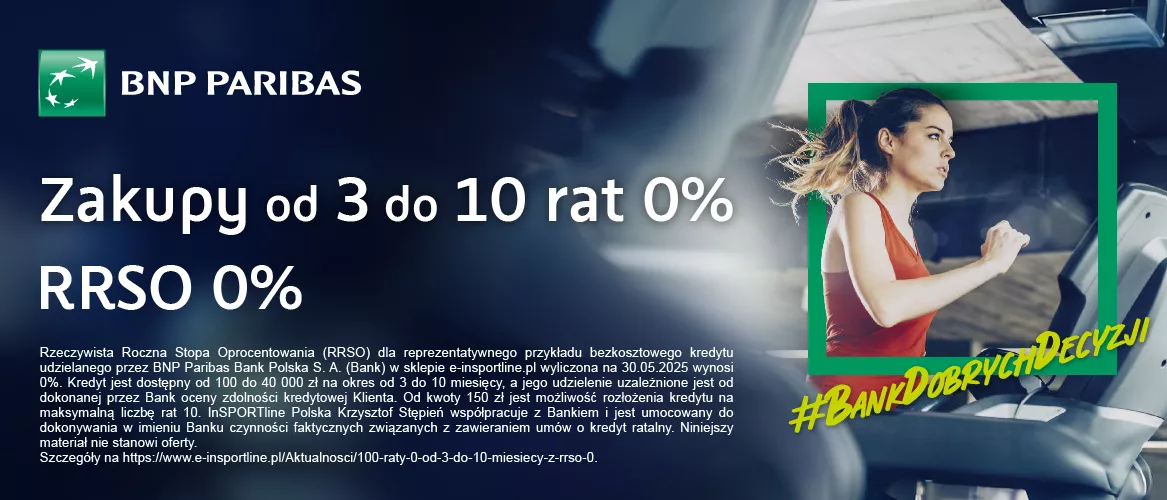 Raty 0% od 3 do 10 miesięcy z RRSO 0%