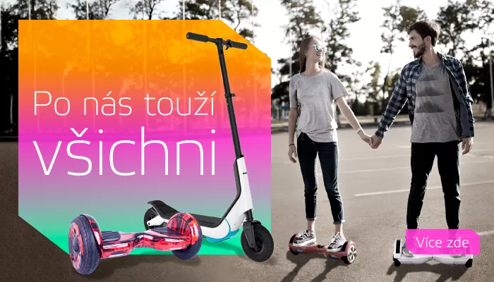 Hit roku? Jednoznačně elektrokoloběžka či elektroboard!