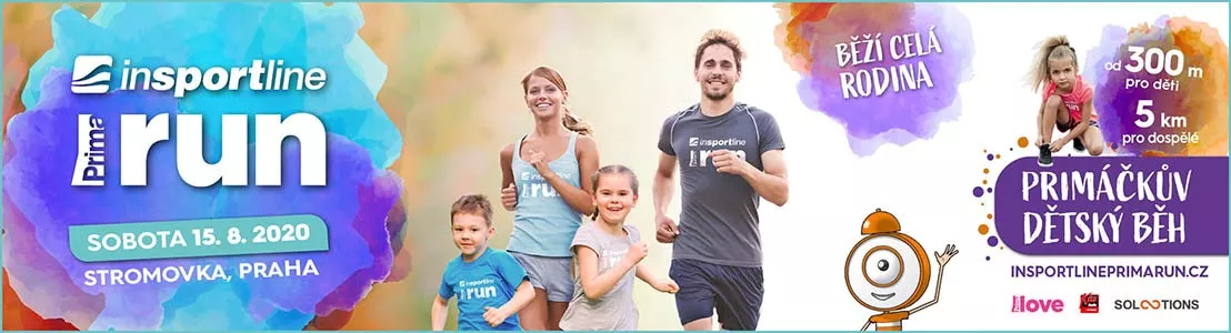 inSPORTline Prima Run 2020 - rozdáváme lásku během!