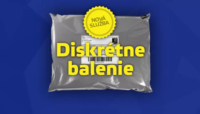 Diskrétne zabalenie