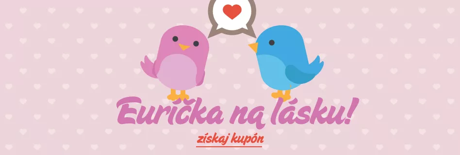5 € zľava pre všetkých zamilovaných. Iba do pondelka!